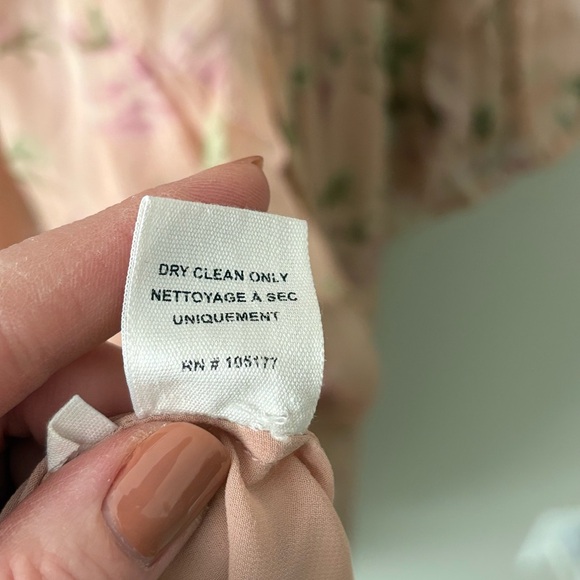 Ulla Johnson Silk Ruffle Dress in Rosewater Floral — Size 10 - Picture 10 of 10